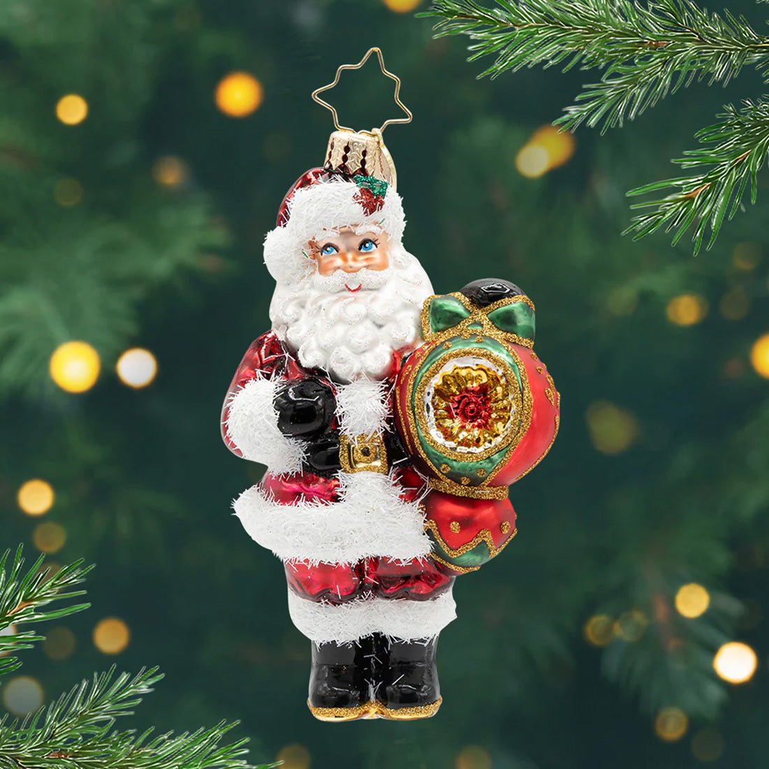 2026 The Merry Bauble Santa Ornament