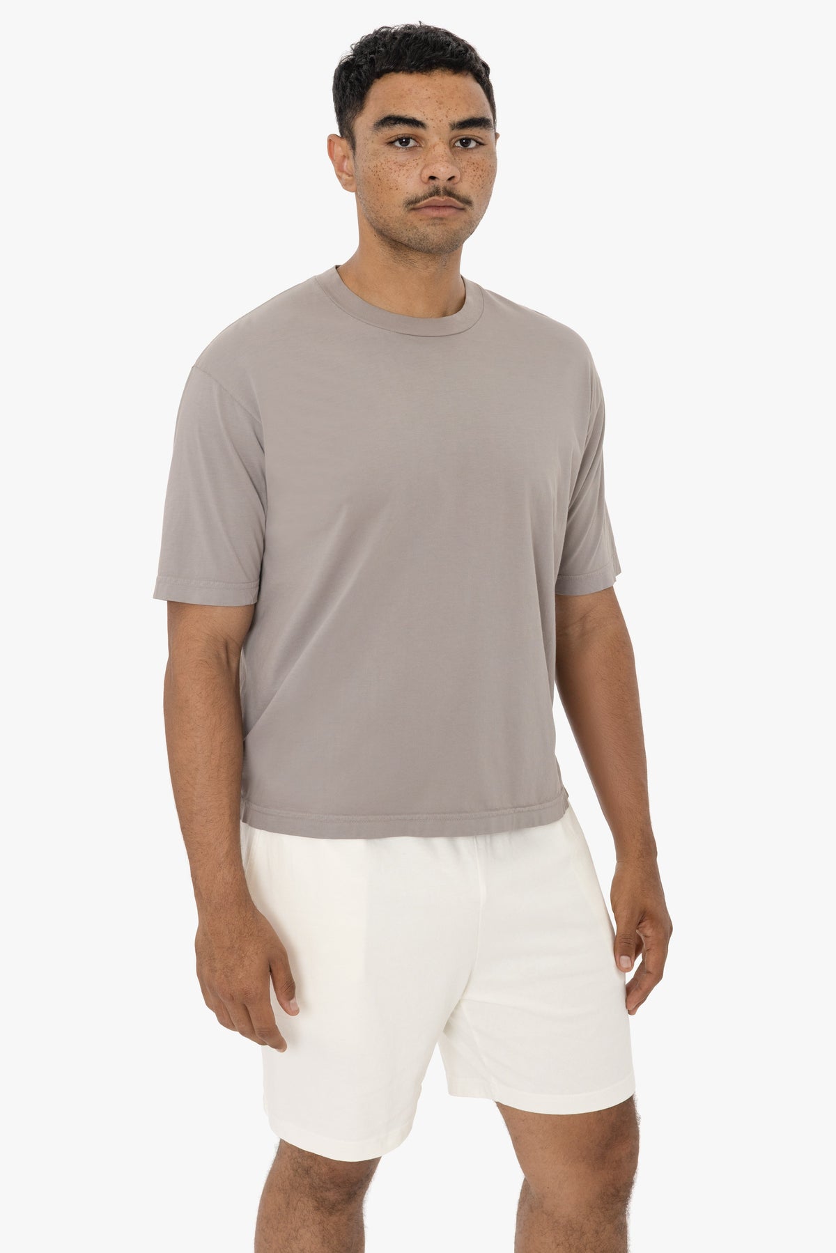 1241GD - Mid-Length Heavy Jersey Shorts