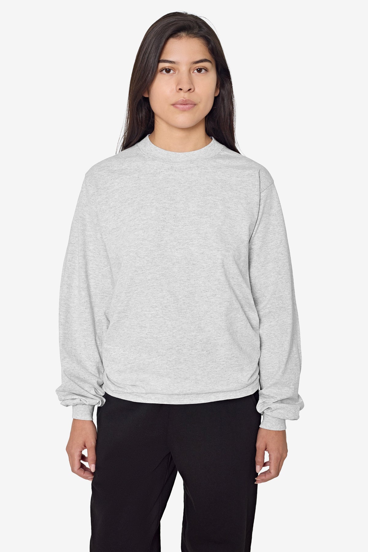 1807GD - 6.5oz Long Sleeve Garment Dye Crew Neck T-Shirt