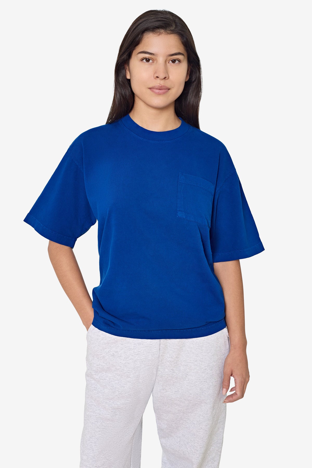 1809GD Unisex - Short Sleeve Garment Dye Pocket T-Shirt