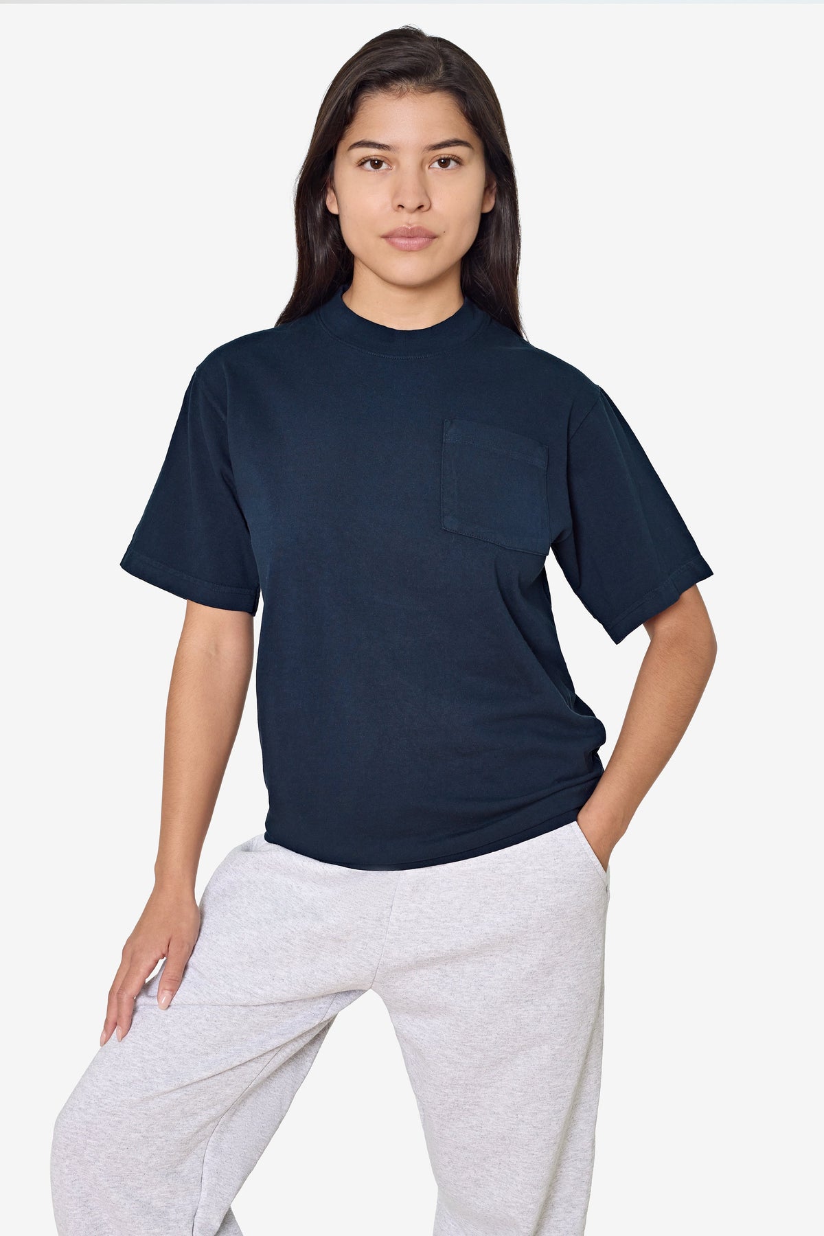 1809GD Unisex - Short Sleeve Garment Dye Pocket T-Shirt