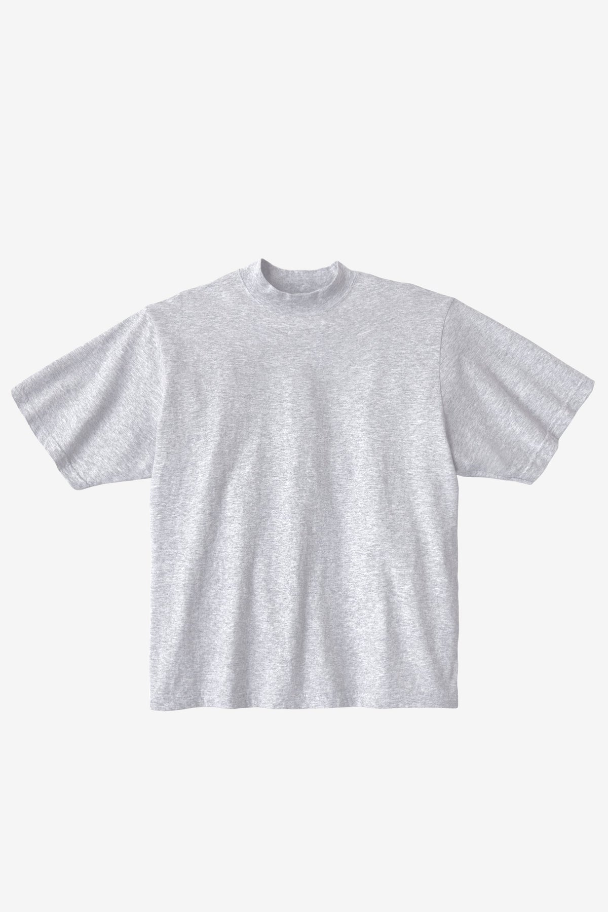 1825GD - Oversized Short Sleeve High Mockneck T-shirt