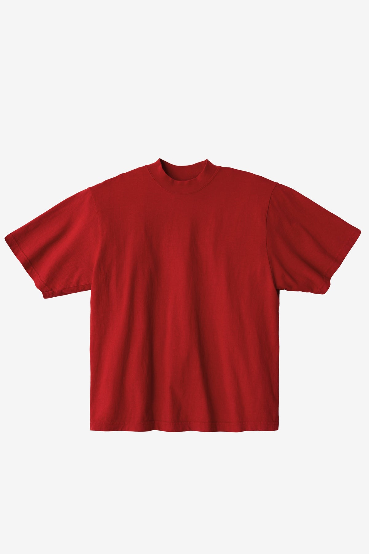 1825GD - Oversized Short Sleeve High Mockneck T-shirt