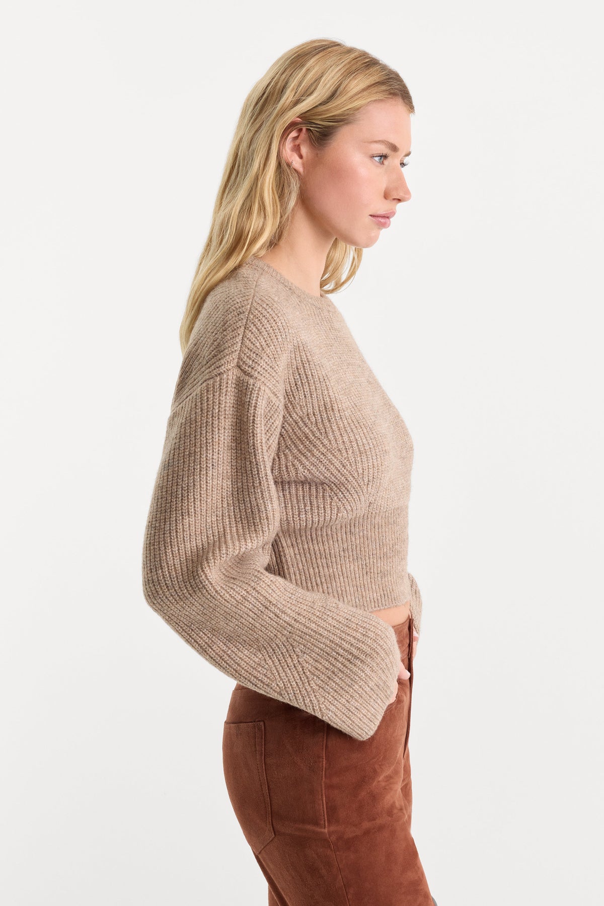THE CHUNKY KNIT SWEATER | DUSK