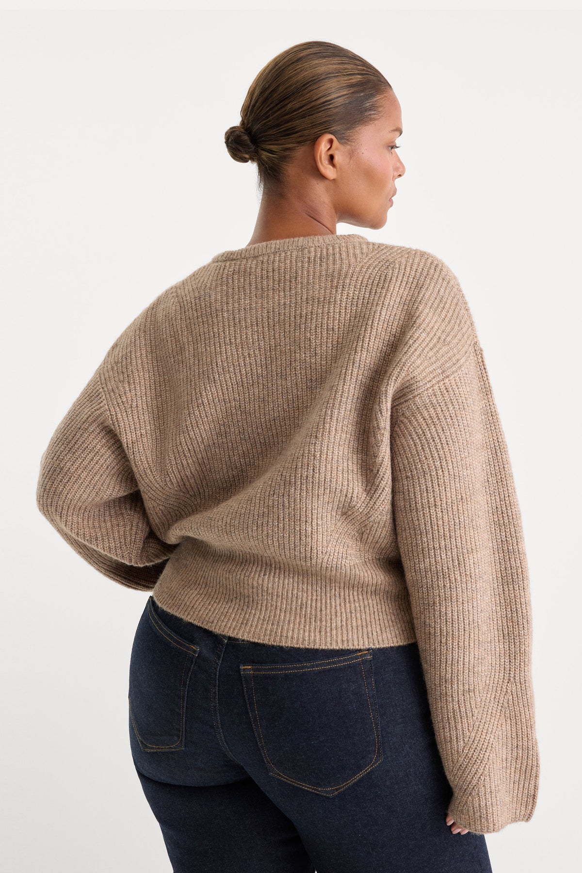 THE CHUNKY KNIT SWEATER | DUSK