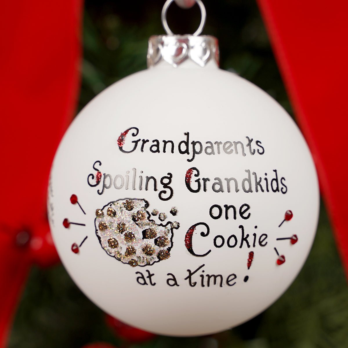 Grandparents Spoiling Grandkids Ornament