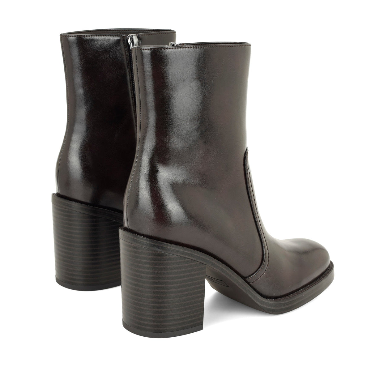 Boston Block Heel Booties