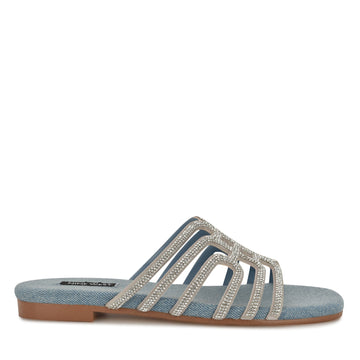 Timy Embellished Flat Sandals