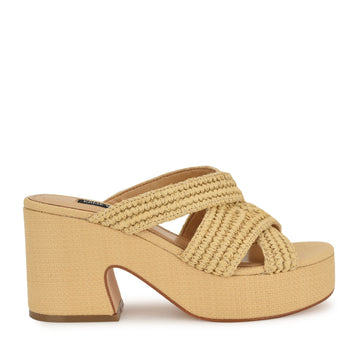 Bemay Platform Slide Sandals