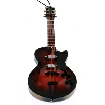 Classic Electric Guitar Christmas Ornament
