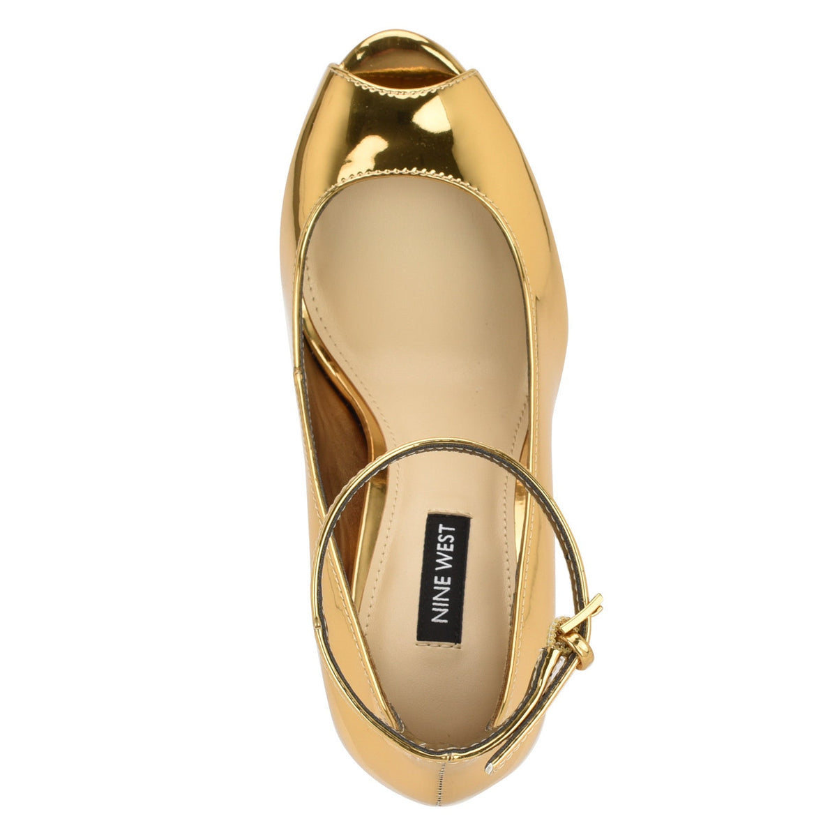 Hinko Peep Toe Platform Pumps