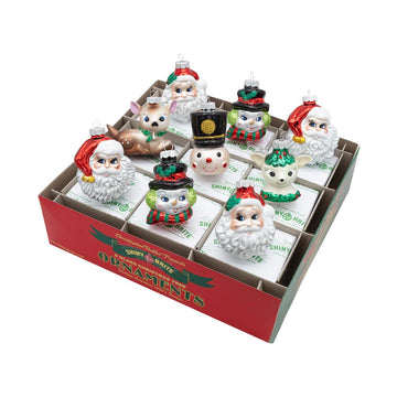 HS Figure Ornaments 9 Count