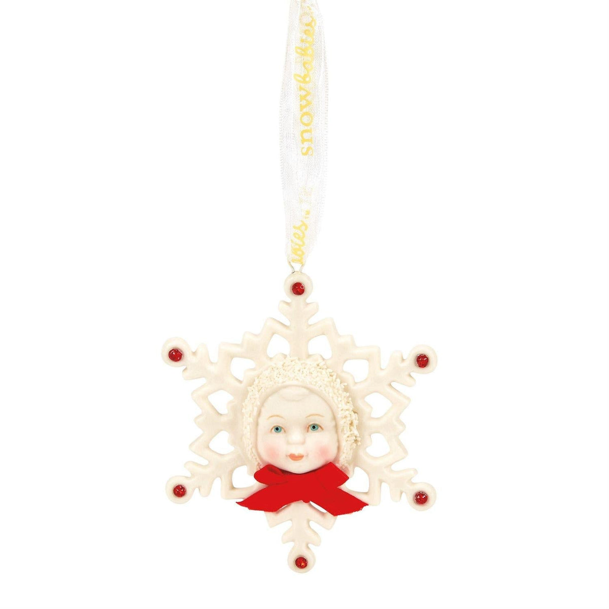 Snowflake Kisses Ornament 2026