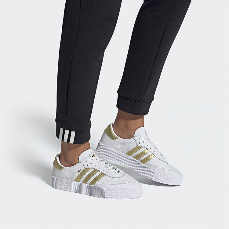 (WMNS) adidas Sambarose 'White Gold Metallic' EE4681