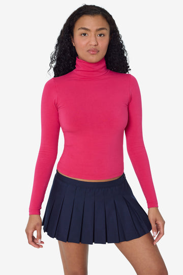 8306GD - Cotton Spandex Garment Dye Turtleneck