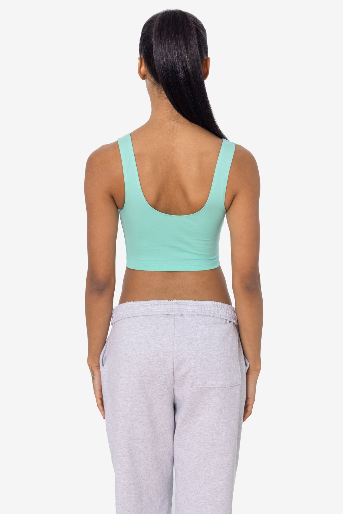 8383 - Cotton Spandex Tank Crop Top