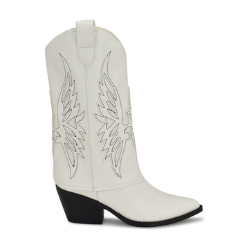 Ringer Detailed Western Boots