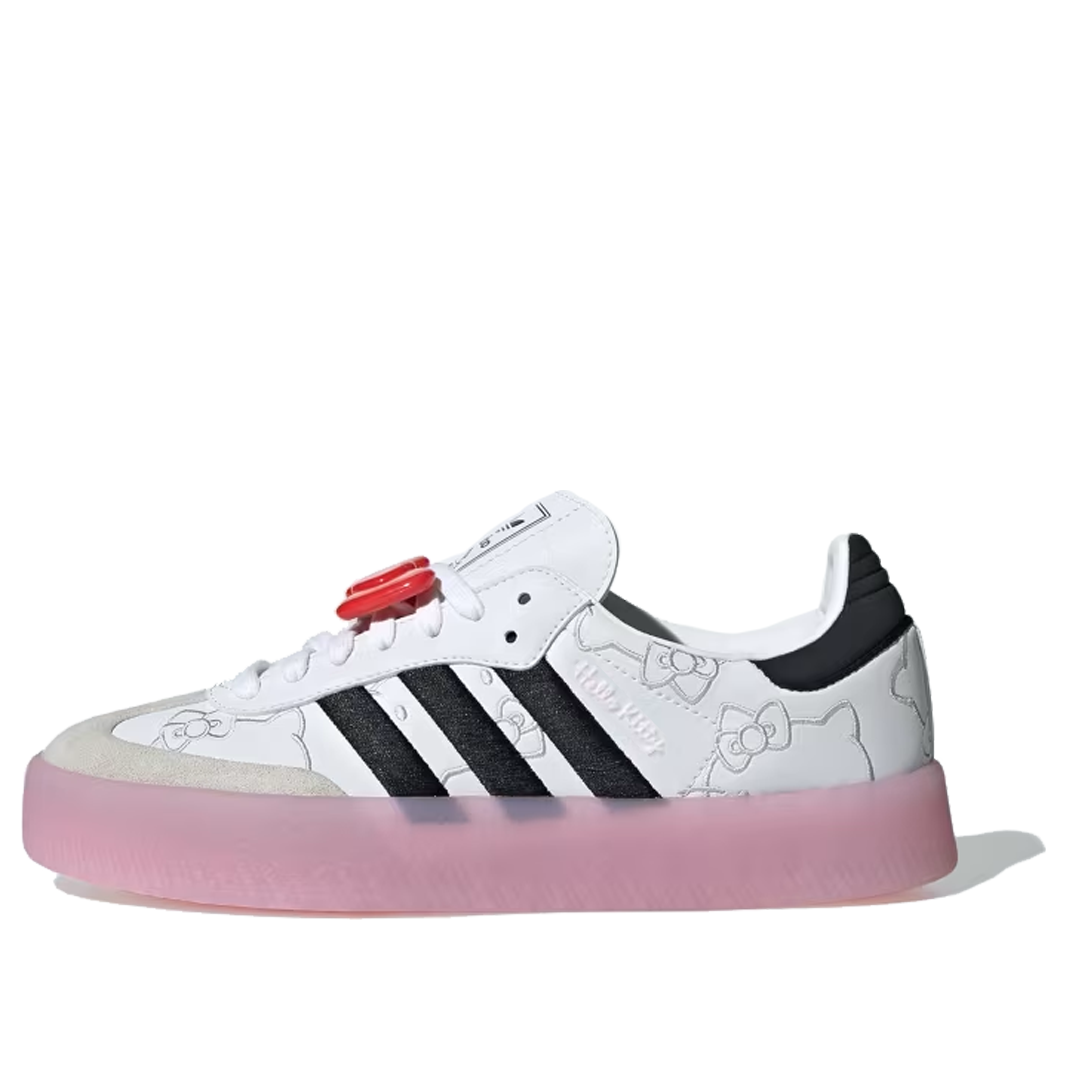 (WMNS) adidas x Hello Kitty Sambae 'White Black Clear Pink' IG4450