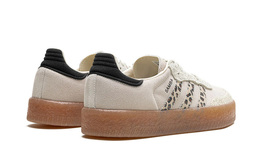 (WMNS) adidas Sambae 'Leopard Off White' JI4226