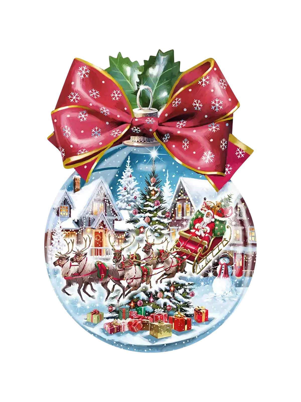 Christmas Eve Bauble Puzzle Cracker