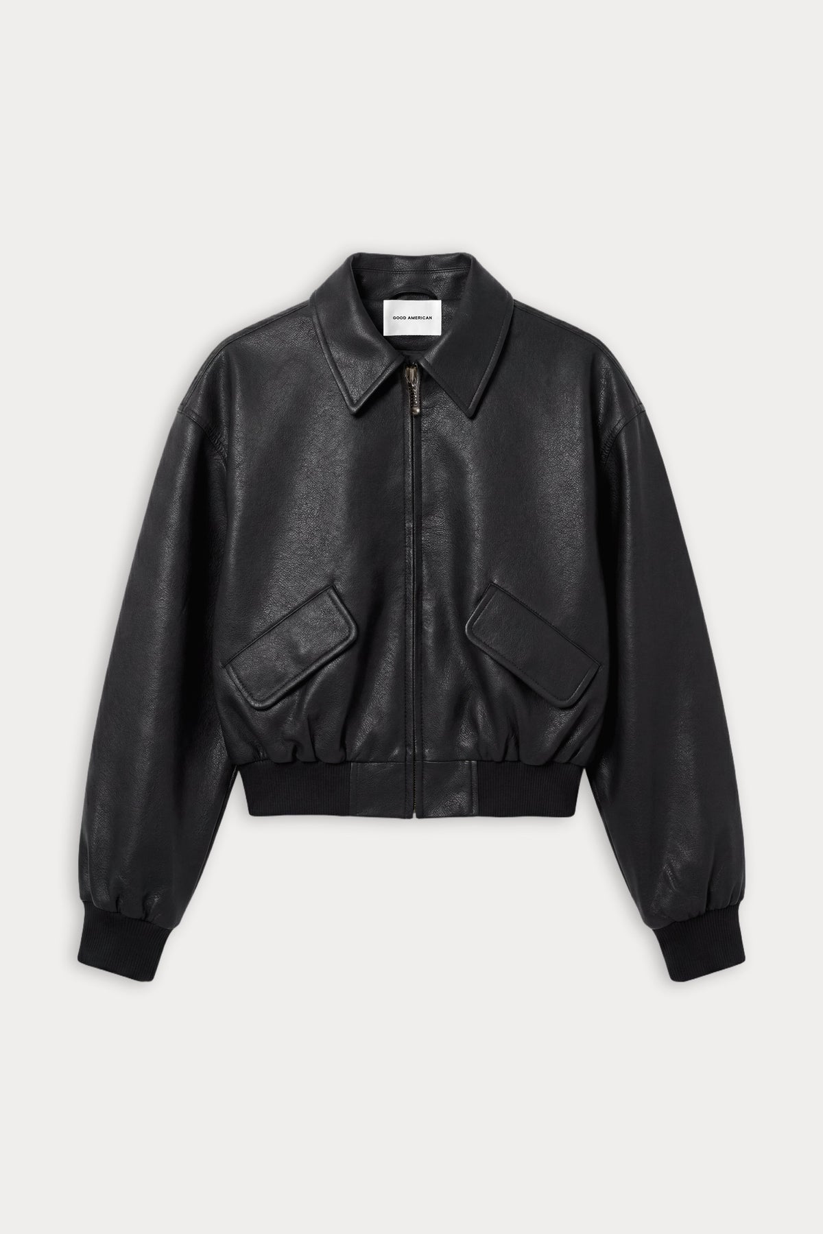 THE BETTER THAN LEATHER BOMBER JACKET | BLACK001