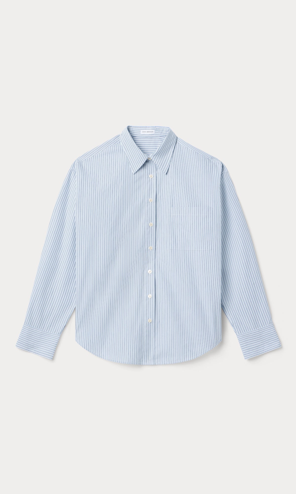 THE POPLIN EASY SHIRT | SUMMER SKY STRIPE