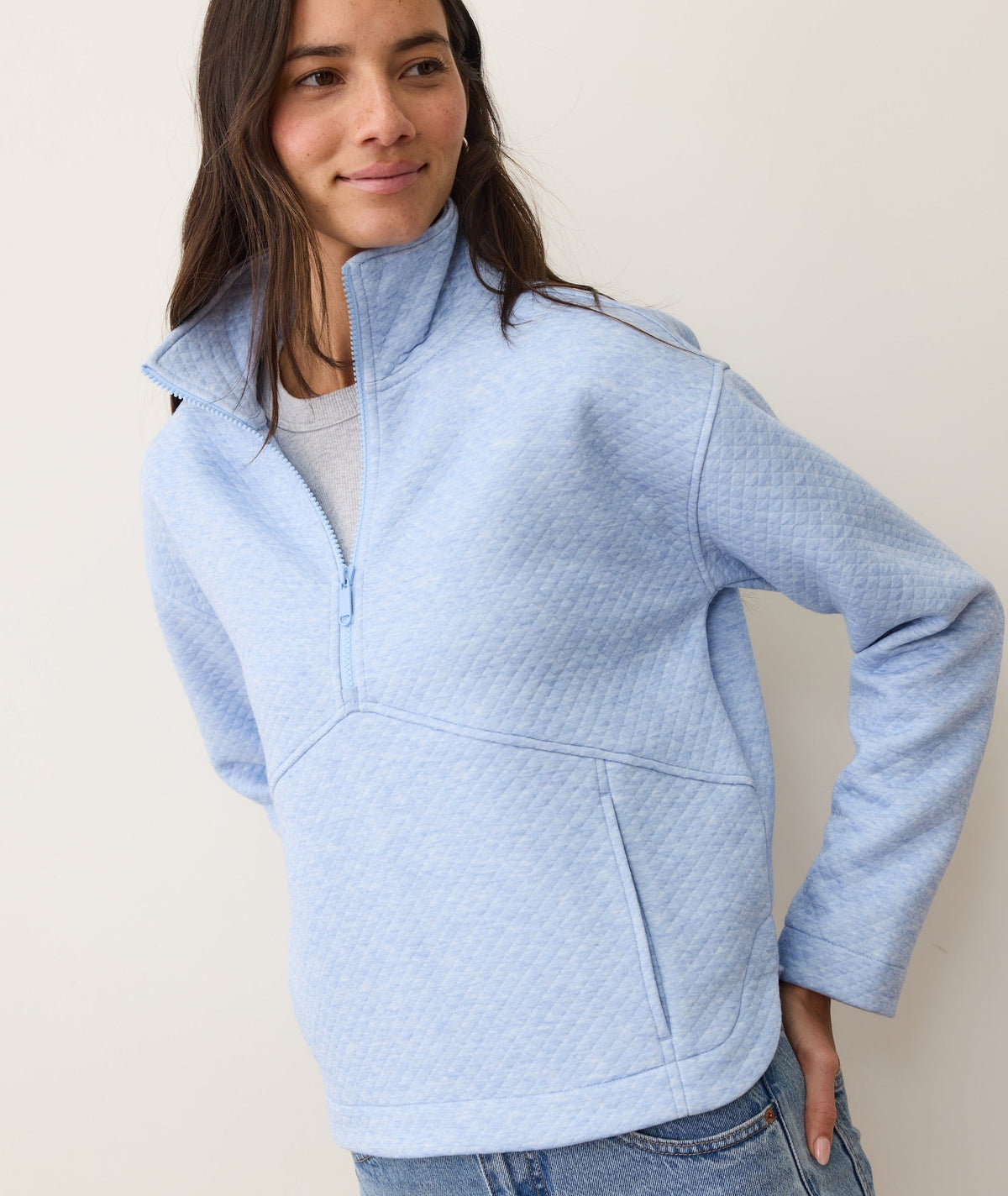 Corbet Quilted Half Zip