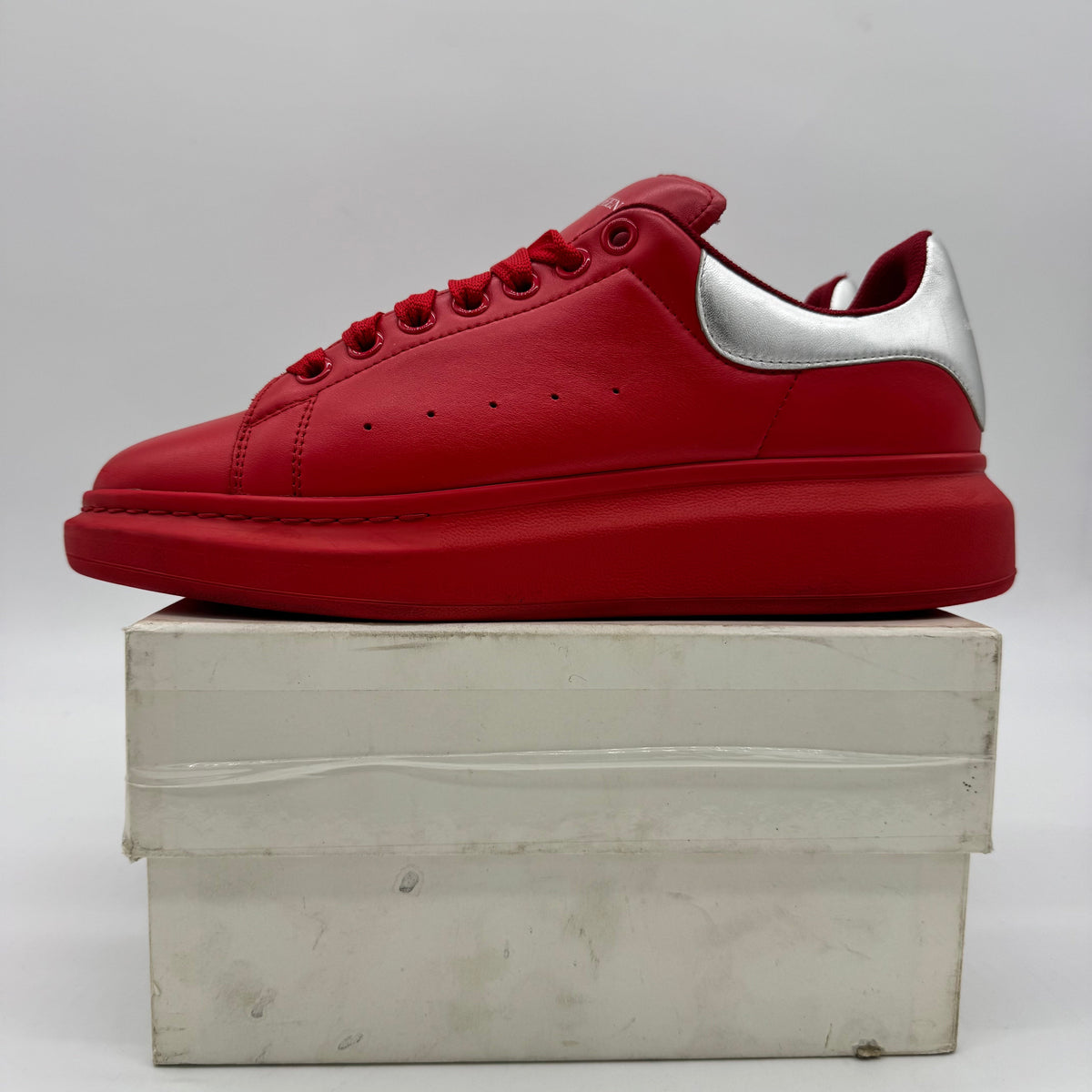 Alexander Mcqueen Red Trainers