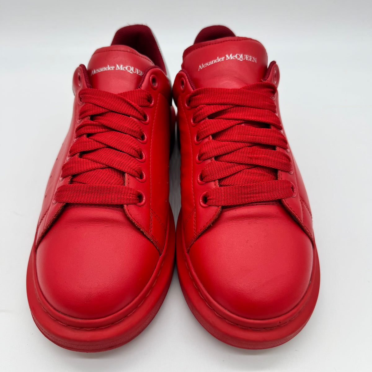 Alexander Mcqueen Red Trainers