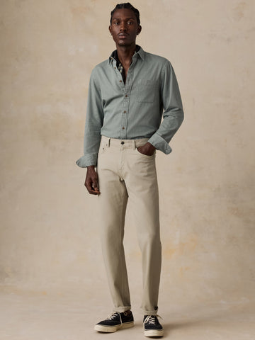 Patina Chambray Shirt - Spruce