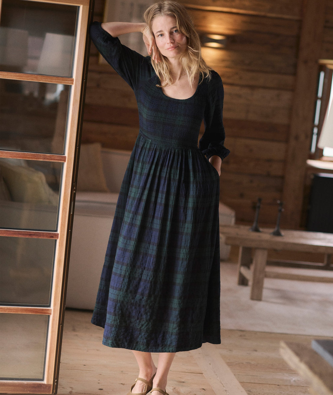 Mari Smocked Dress