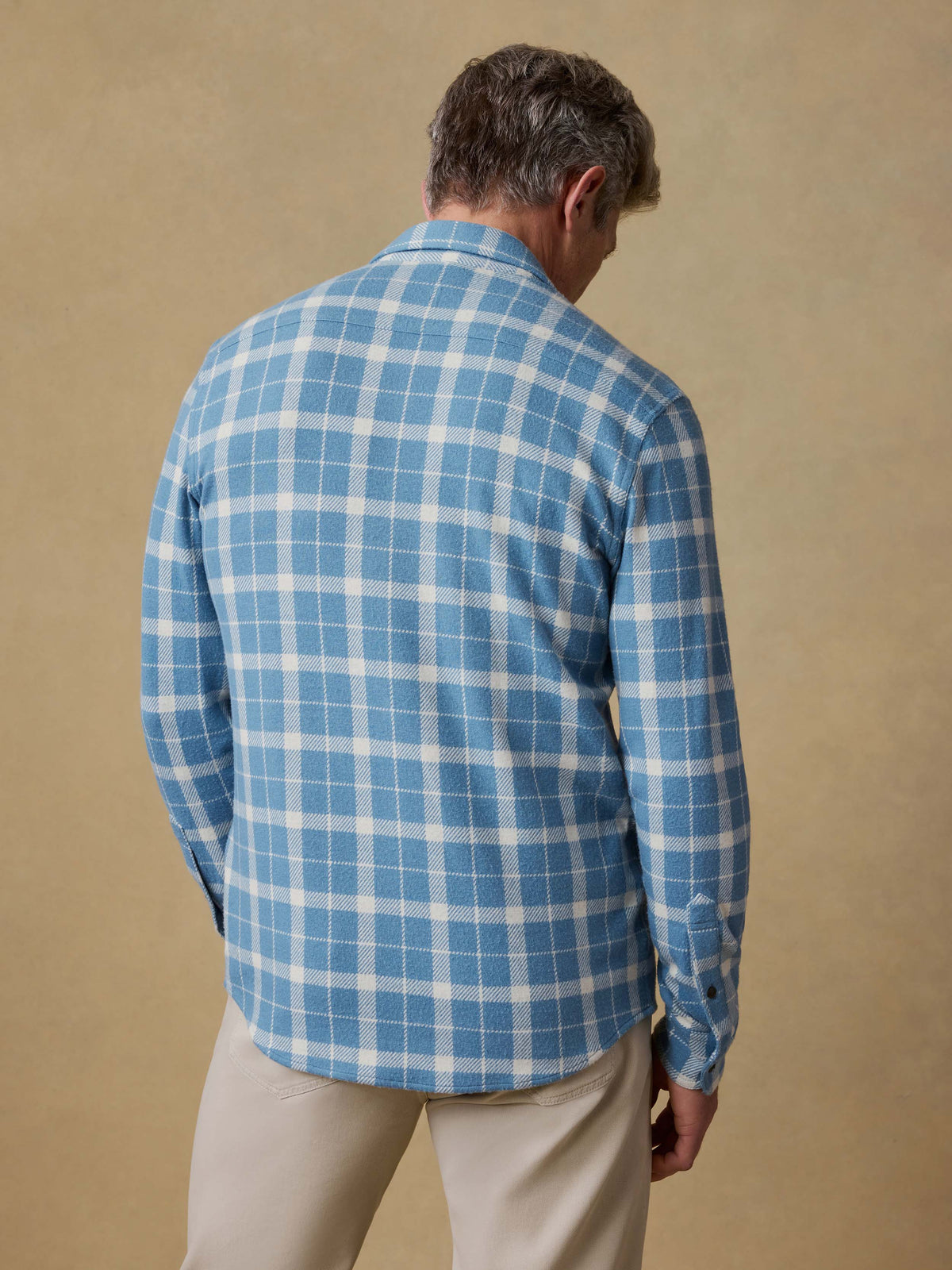 Legend Sweater Shirt - Blue Landing Plaid
