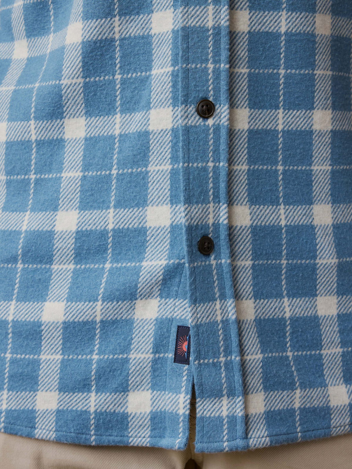 Legend Sweater Shirt - Blue Landing Plaid