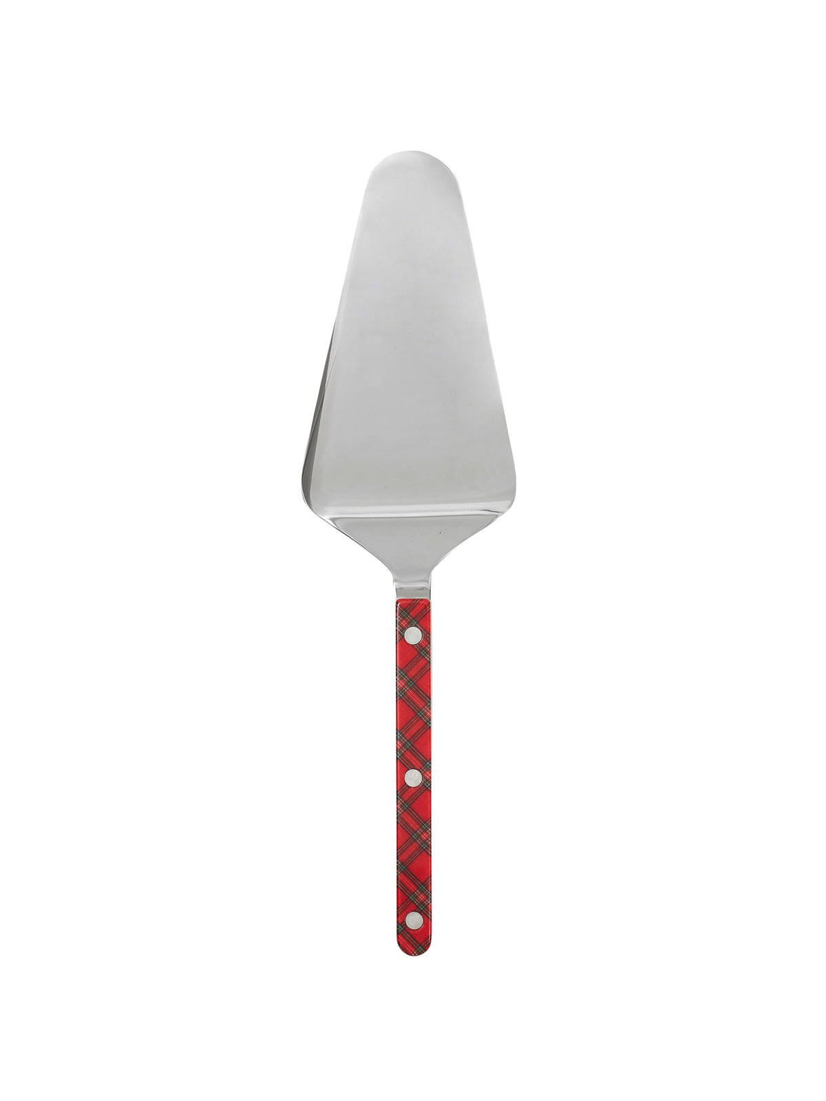 Sabre Paris Bistro Red Tartan Tart Server