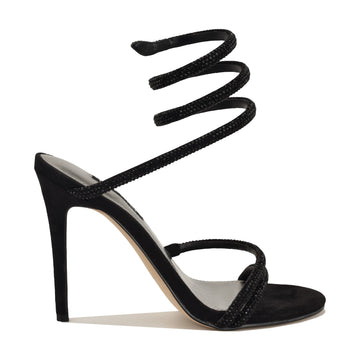 Maskil Ankle Wrap Heeled Sandals