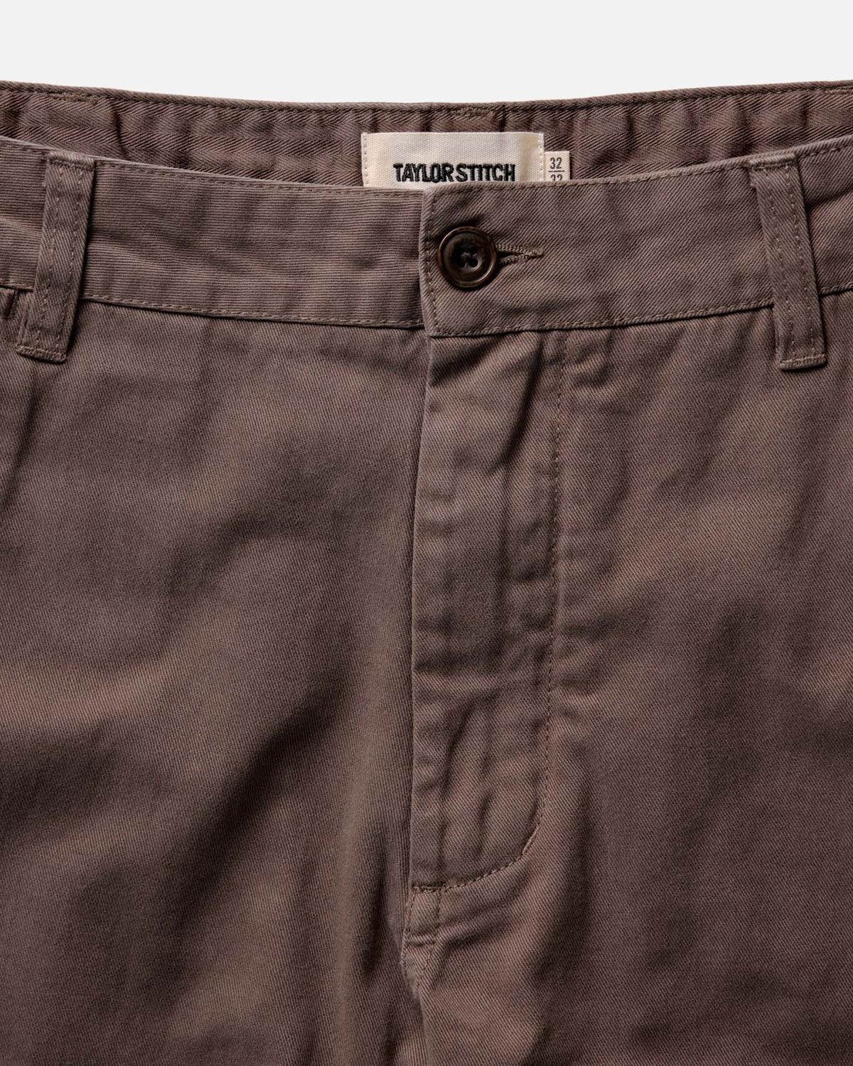 The Straight Foundation Pant in Organic Espresso