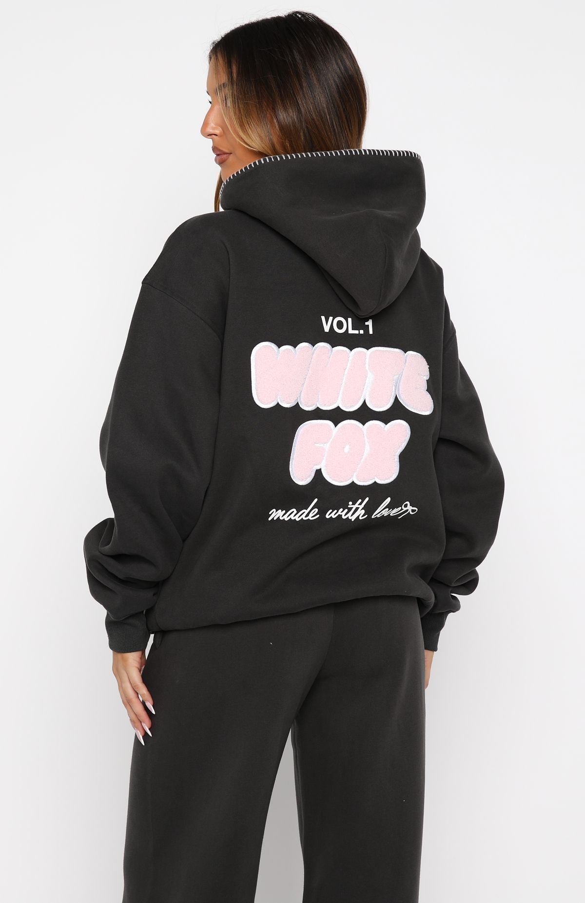 Vol. 1 Oversized Hoodie Charcoal