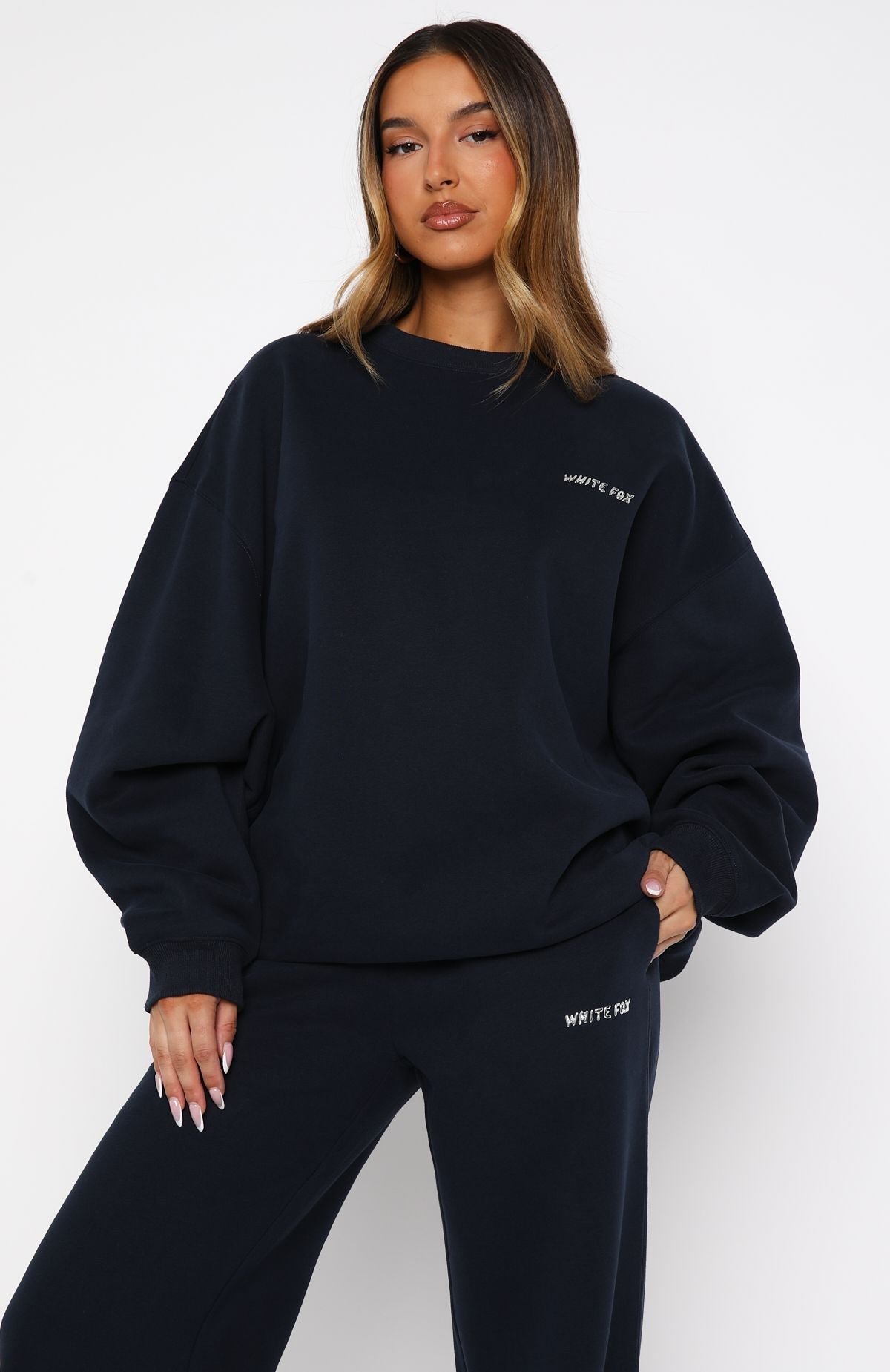 Test Drive Oversized Sweater Dark Navy